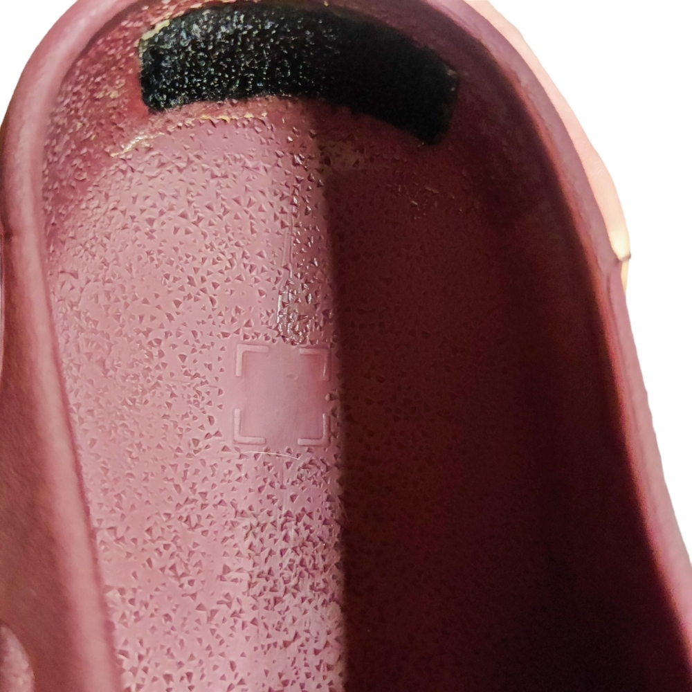Rare Crocs Solid Two Hole Clogs Clay Brown Women's Size 9 Men's 7. - Picture 7 of 15